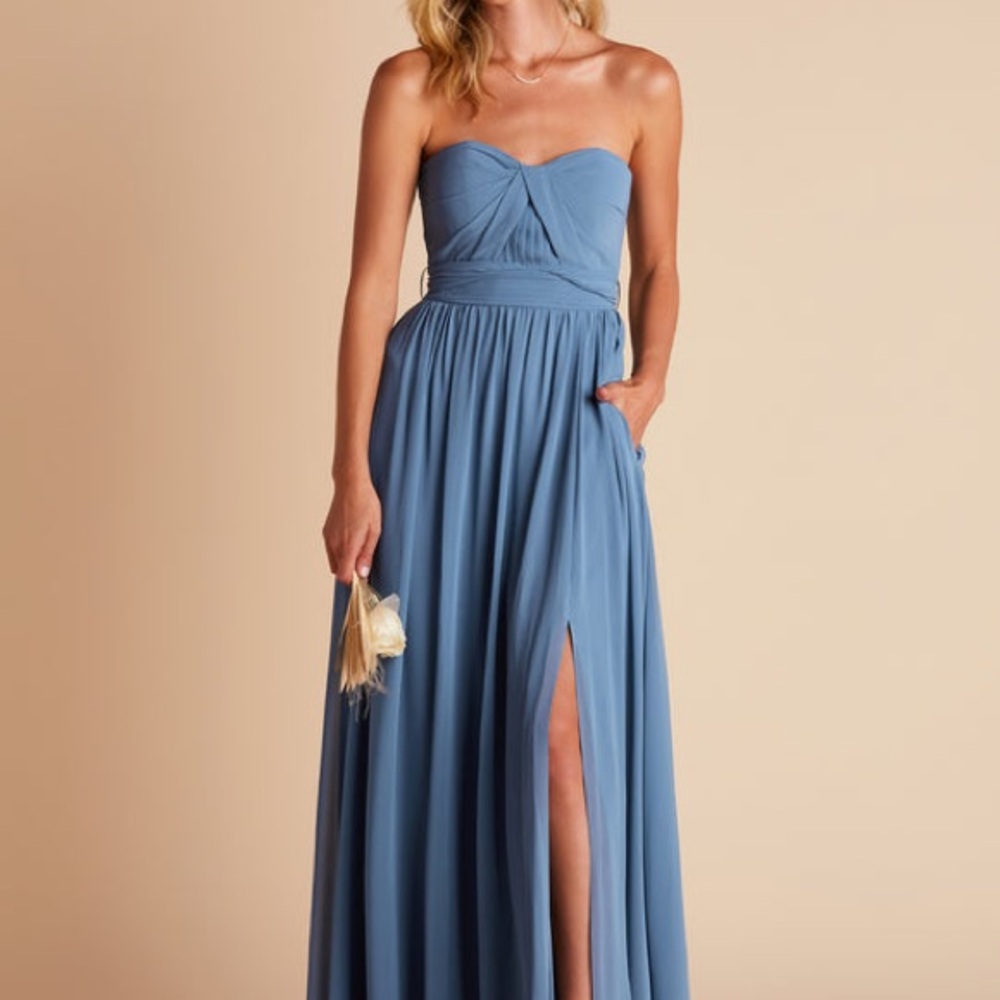 Birdy Grey Bridesmaid Dress in Chiffon Twilight
